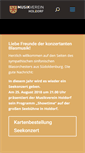 Mobile Screenshot of musikverein-holdorf.de